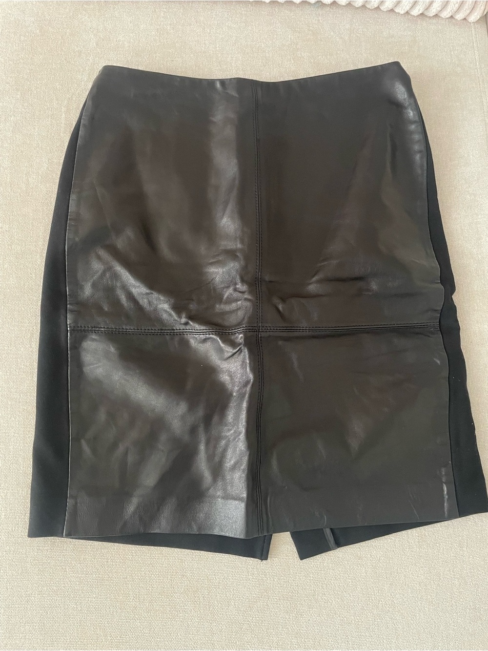 Talbots- 100% Lamb Skin Skirt